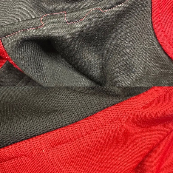 Miami Heat Adidas 2014 Full Zip Men's Size XL Warm Up Jacket Black Red VGUC - Picture 9 of 10